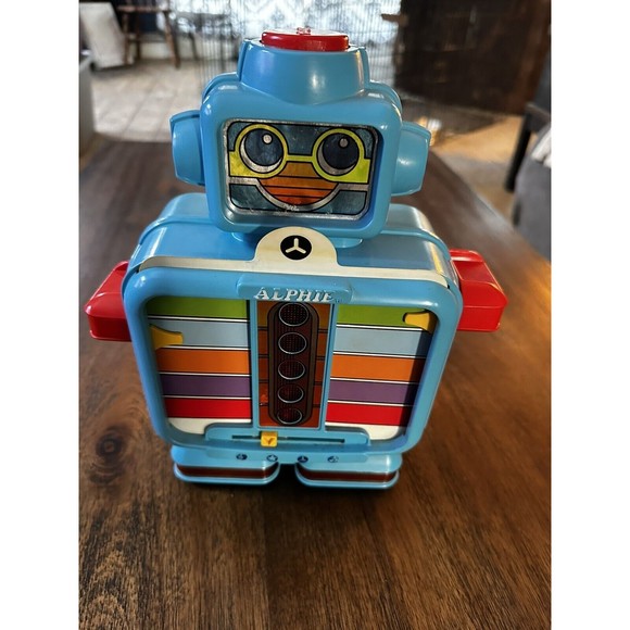 Vintage Playskool ALPHIE the Electronic Robot 1978, Pawns, Boards, Puzzles - Picture 1 of 10